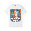 Cattyfy Retro Cat Graphic T-Shirt — Cute Orange Kitten Tee